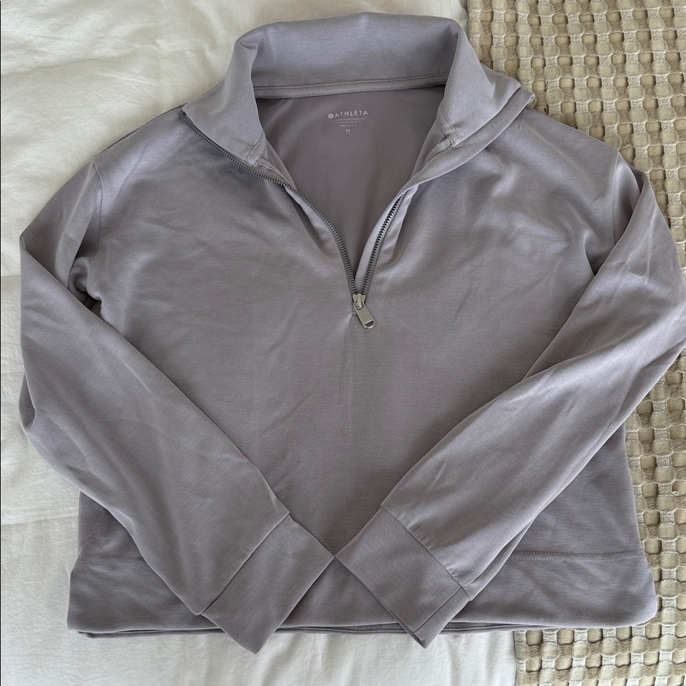 Athleta quarter zip jacket